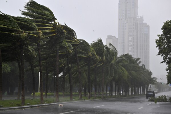 powerful typhoon yagi hits china island province hainan to passing through hong kong know effects on india article23