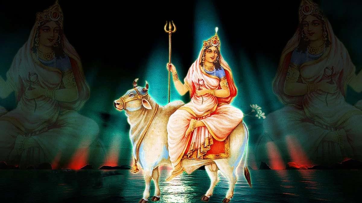 shardiya navratri 2023 day 1 maa shailputri roop pujan vidhi and mantra2