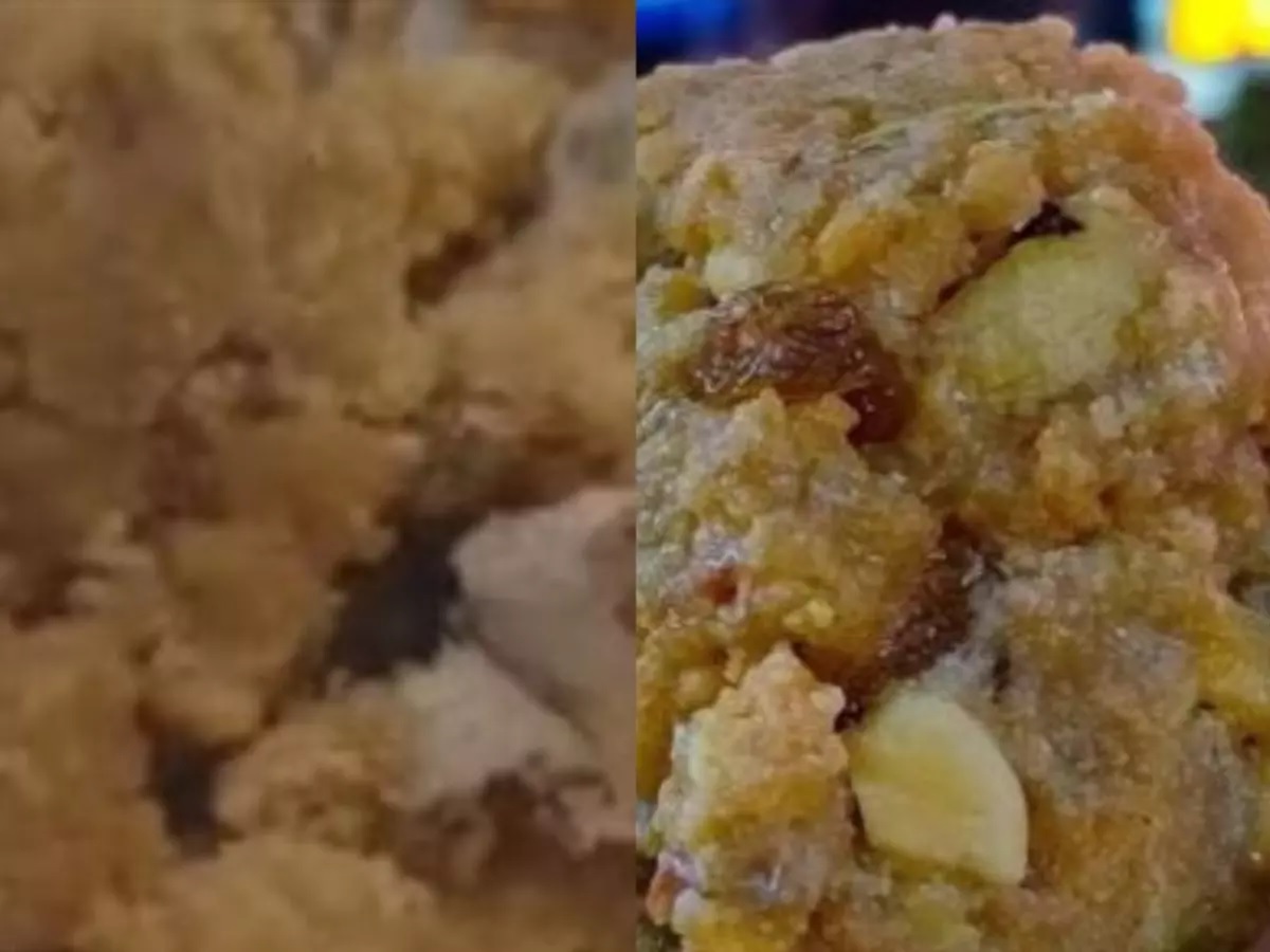 telangana devotee claims tobacco found in tirupati temple prasadam tirupati laddu1