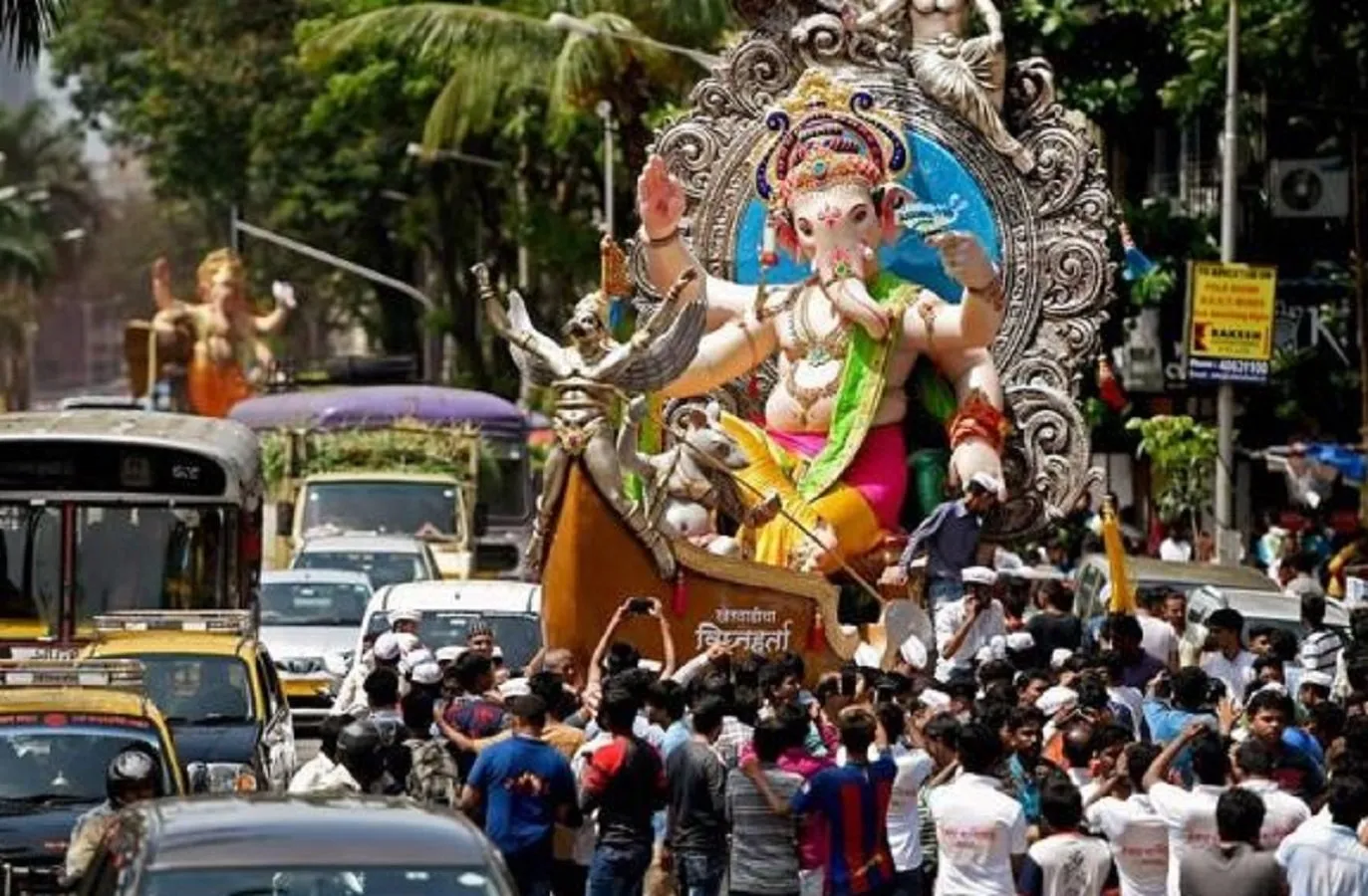 traffic diversion because of ganesh chaturthi in lucknow1