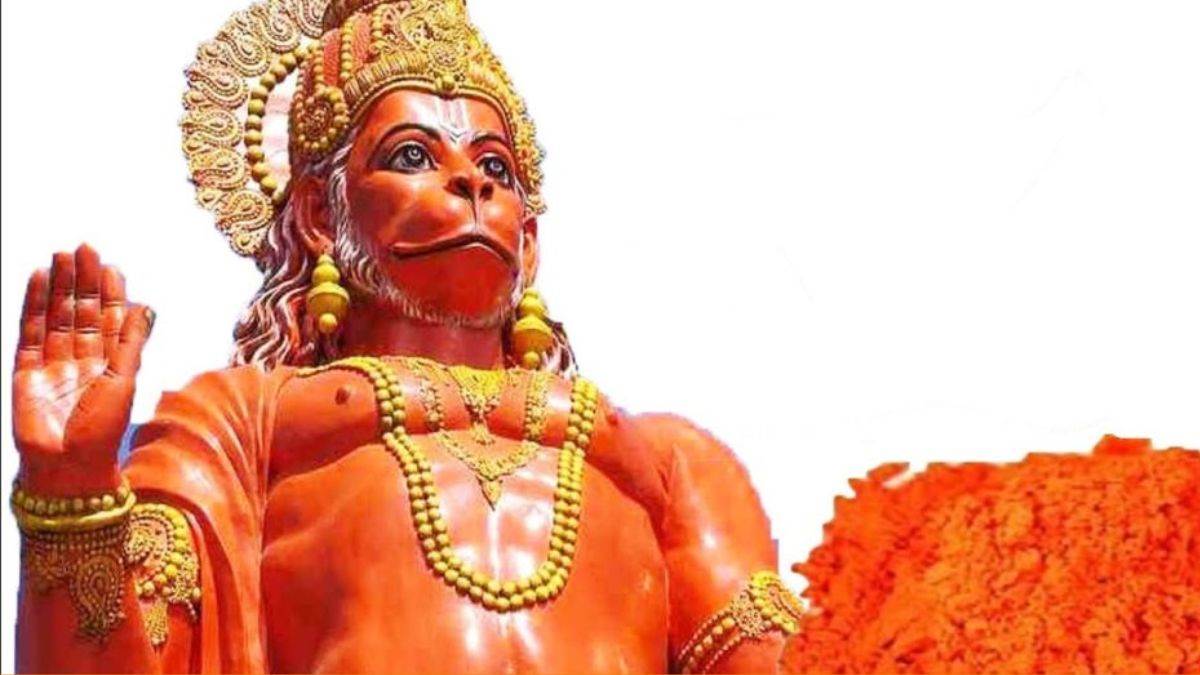 why sindoor applied on hanumanji saubhagya badhata hai or unki krapa prapt hoti hai1