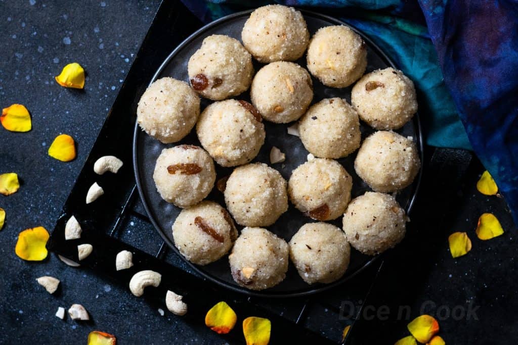 diwali sweets recipe how to make rava ladoo at home2