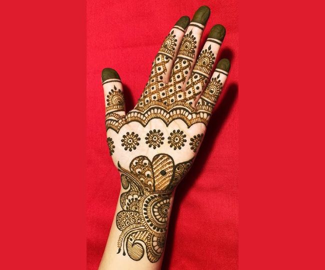 easy navratri mehndi designs top 5 minimal quick mehndi designs for navratri at home check details4