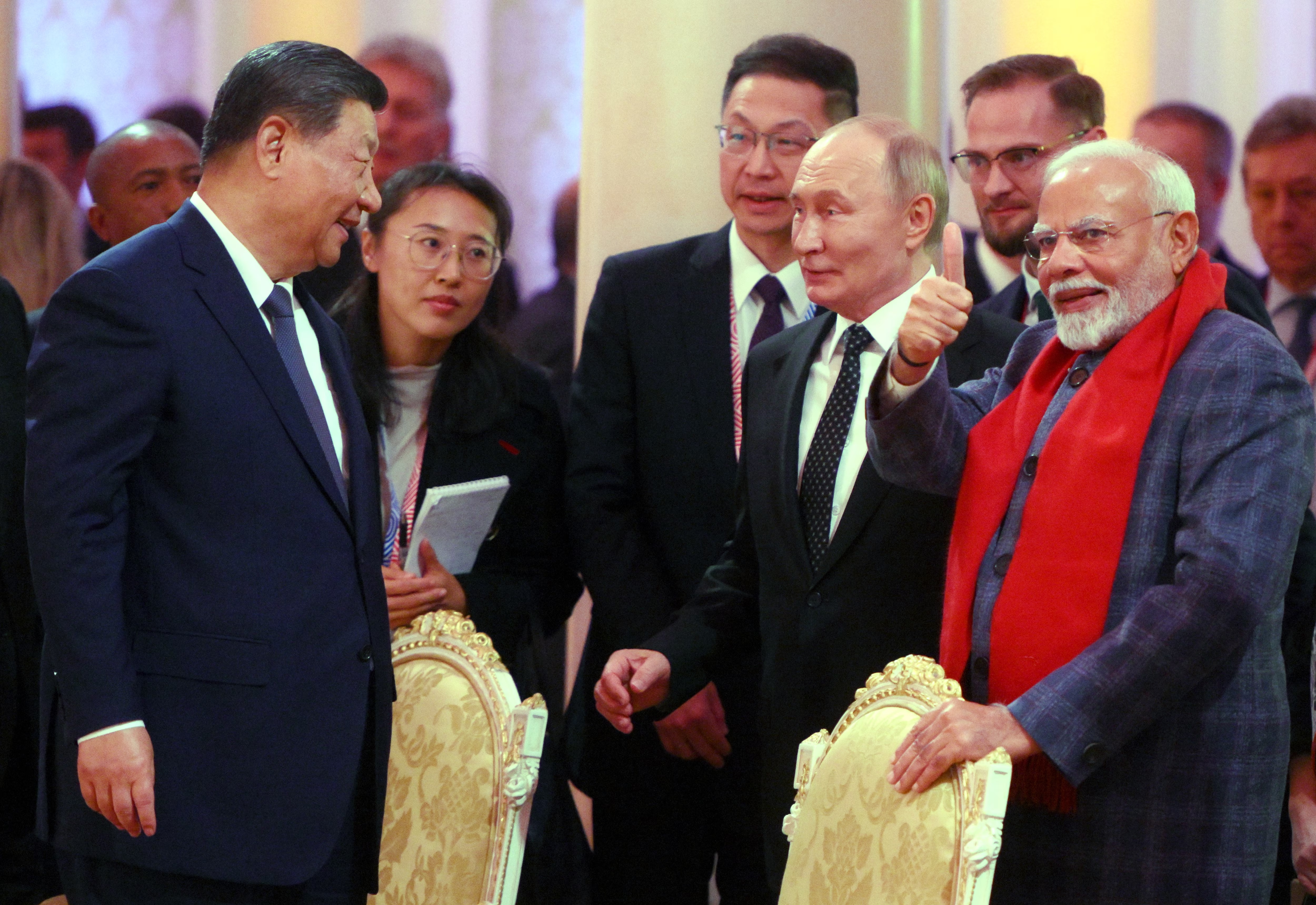 improvement in relations between india china putin becoming peacemaker beautiful picture from brics21