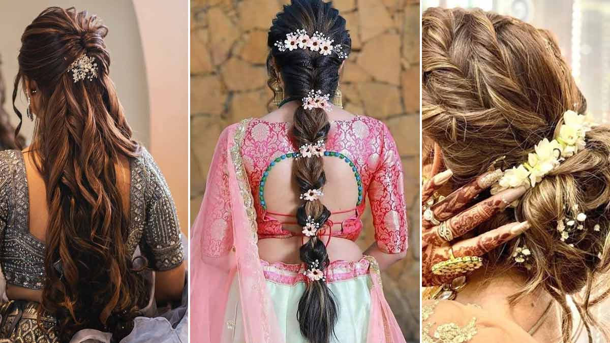 karwa chauth 2024 easy beautiful hairstyle to look beautiful see photos1