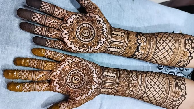 karwa chauth special mehndi design 2024 images latest and simple henna2