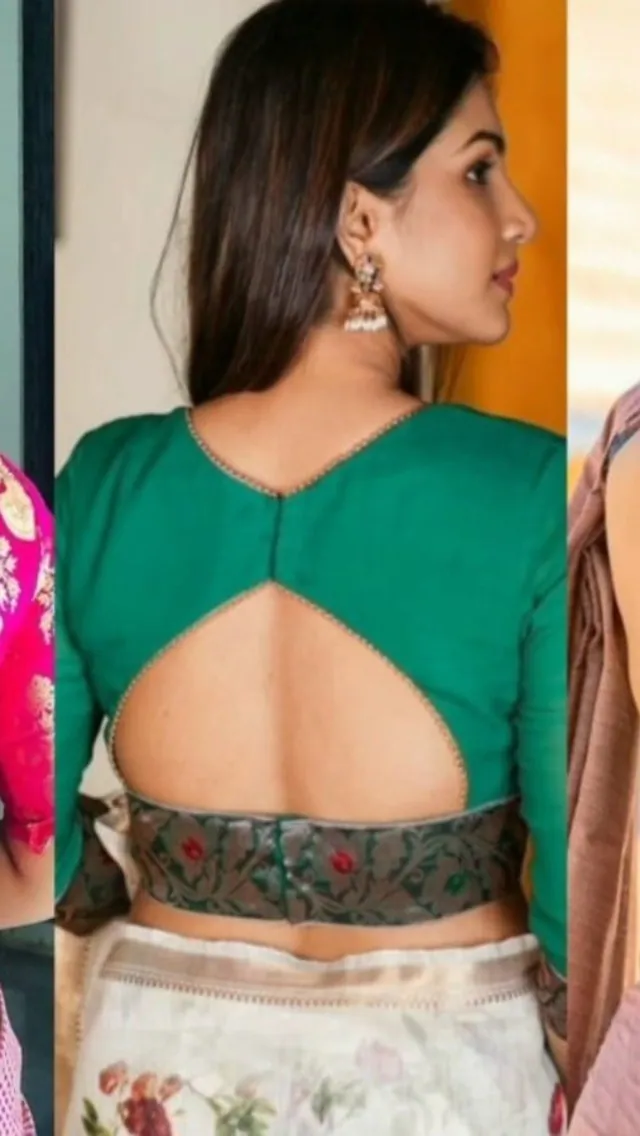 latest stylish blouse designs backless dori trendy back pattern fashion tips