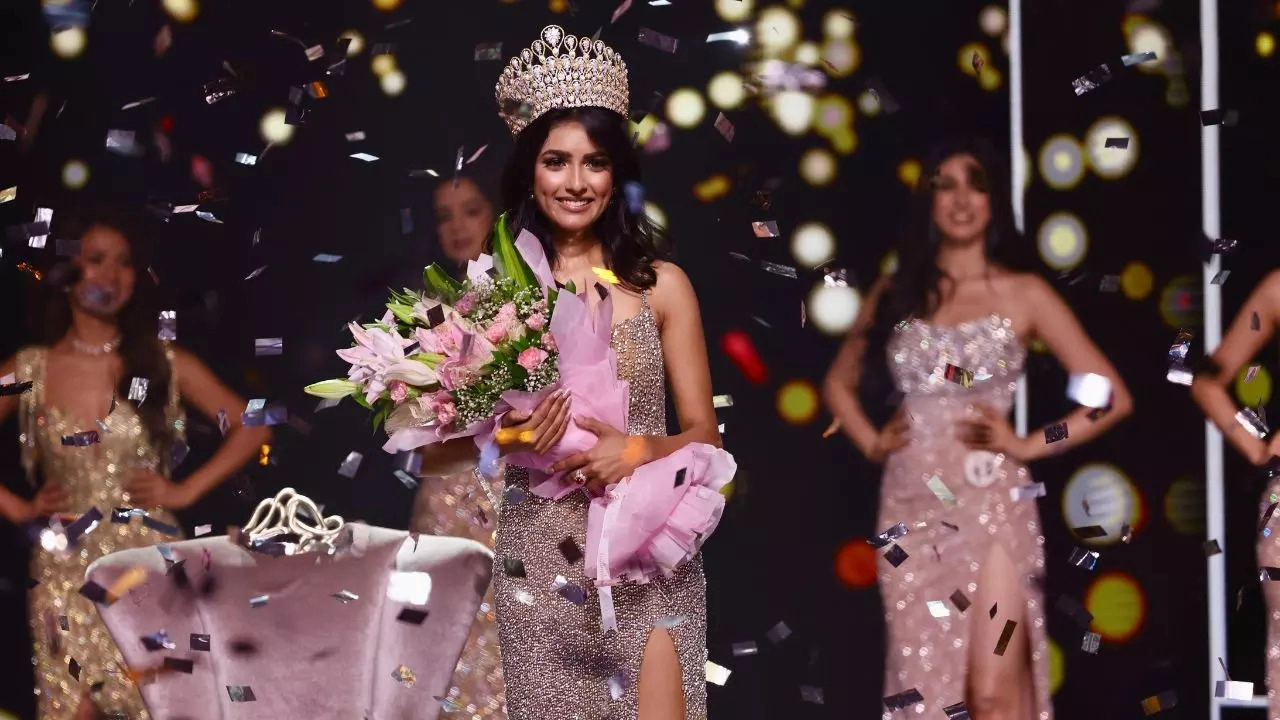 miss india 2024 madhya pradesh nikita porwal won miss india title now she will represent india for miss world