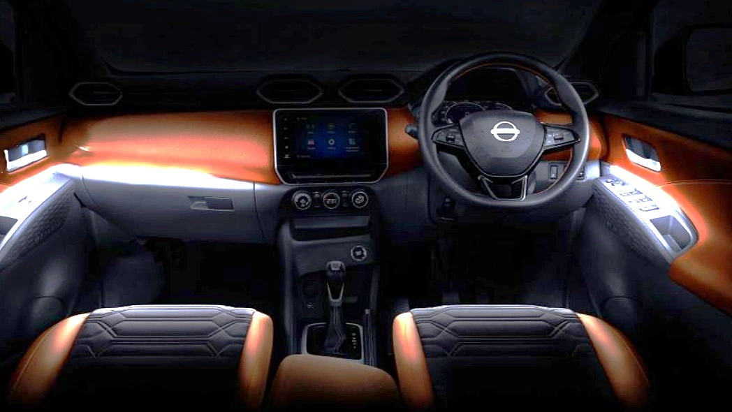 nissan magnite facelift interior revealed before launch know full details1