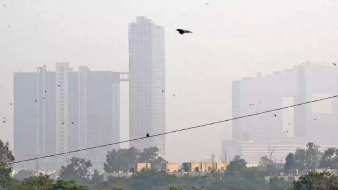 noida aqi after delhi air of noida is also poisonous officials said pakistan responsible1