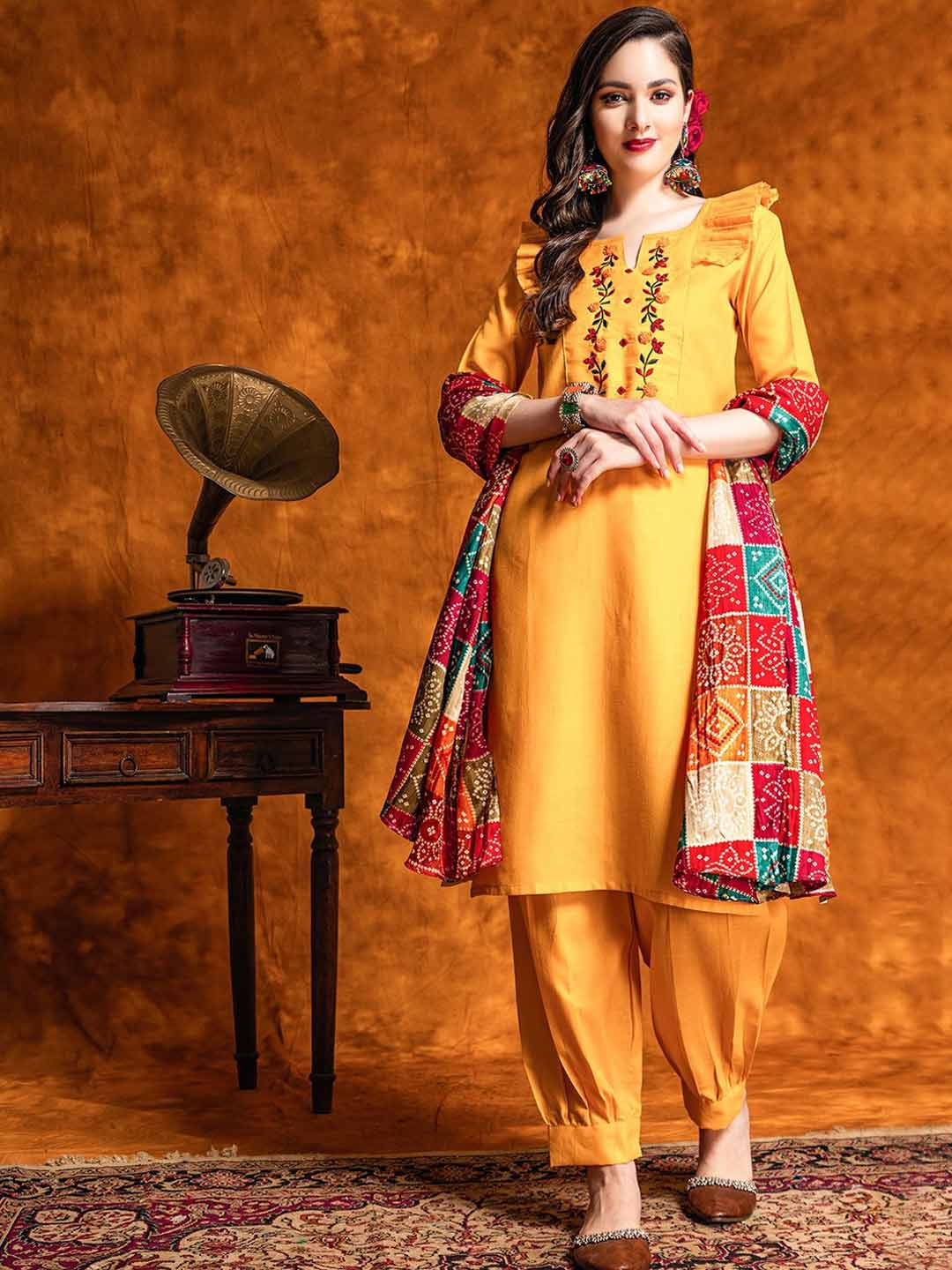 patiala suit designs for karwa chauth20241