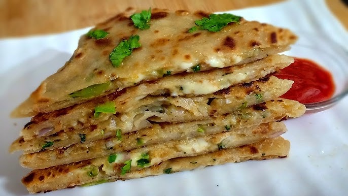 recipe how to make corn and cheese stuffed paratha at home in easy way for breakfast follow these steps for recipe2