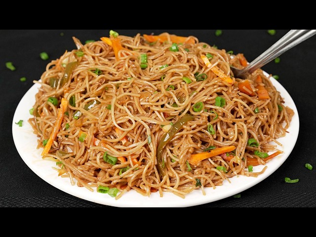 recipe make lauki chowmein easily at home you will enjoy eating it1