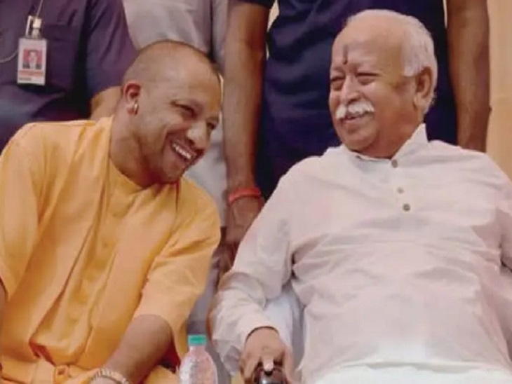 up by election 2024 cm yogi aditya nath meet rss mohan bhagwat1