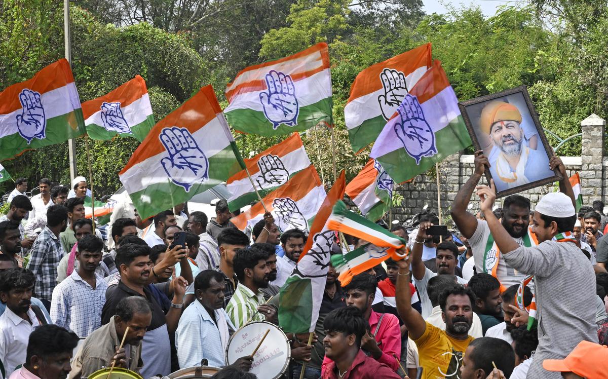 congress victory in karnataka bypolls 2024 channapatna shiggaon sandur defeat bjp led nda1