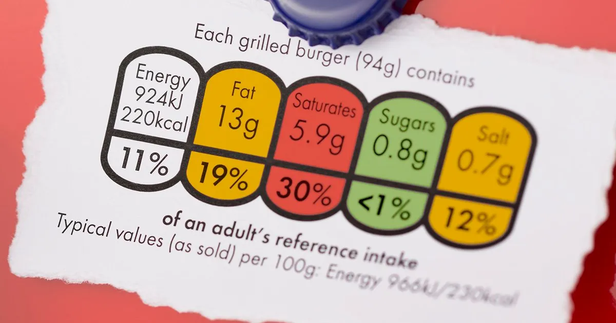 do you know meaning of traffic light label in food items in england amazing facts1