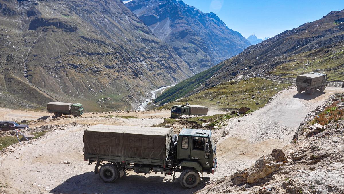 indian army destroyed road built by bro in demchok eastern ladakh1