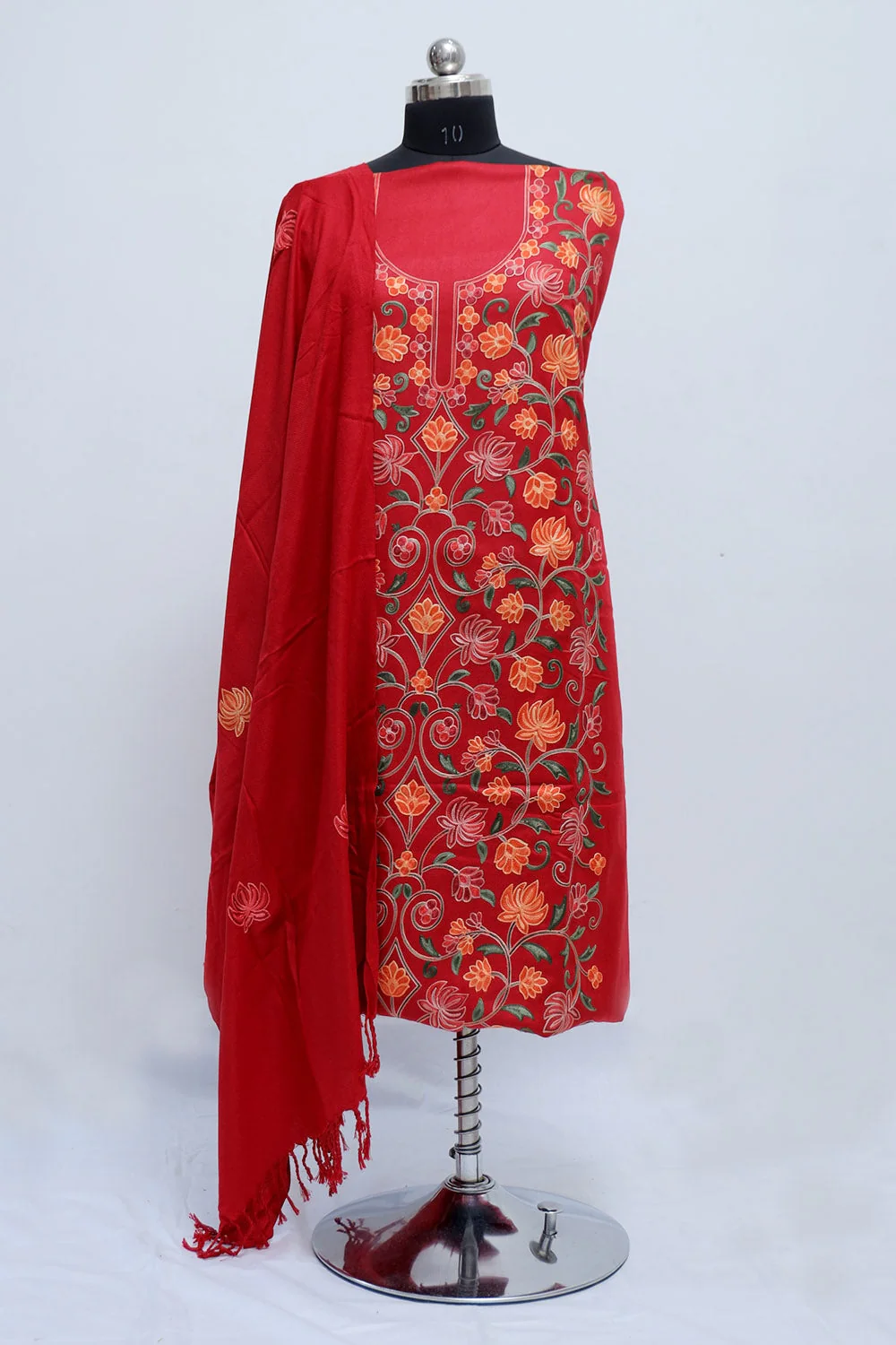 kashmiri embroidered kurti design under budget