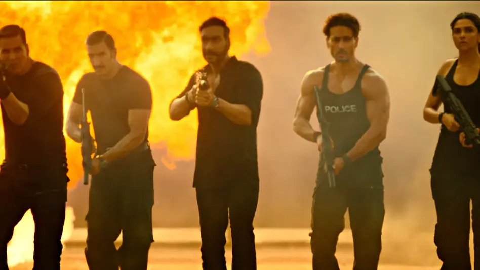 singham again worldwide box office collection roars ajay devgn 4th movie in the 300 crore club2