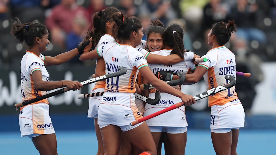 women asian champions trophy 2024 india into the semi finals by defeating china 3 0