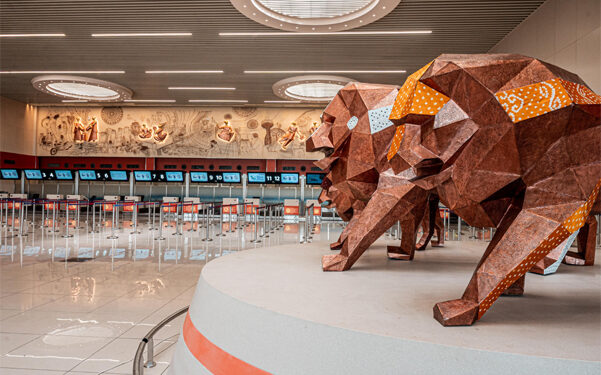 New Artifacts at SVPI Airports T2 new check in hall1