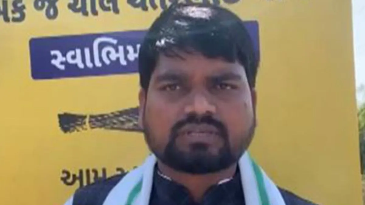 aap mla chaitar vasava detained while on way to surrender in gujarat21