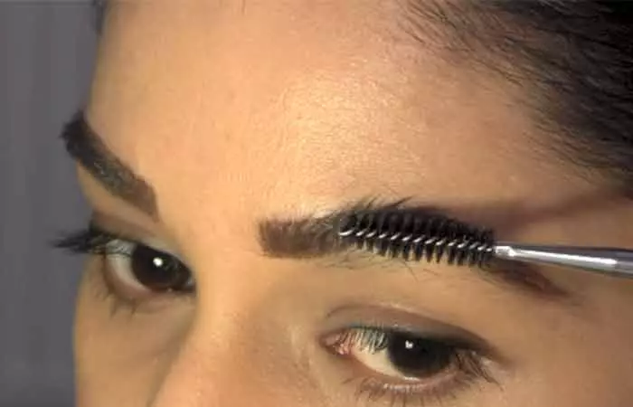 how to set eyebrows without threading at home1