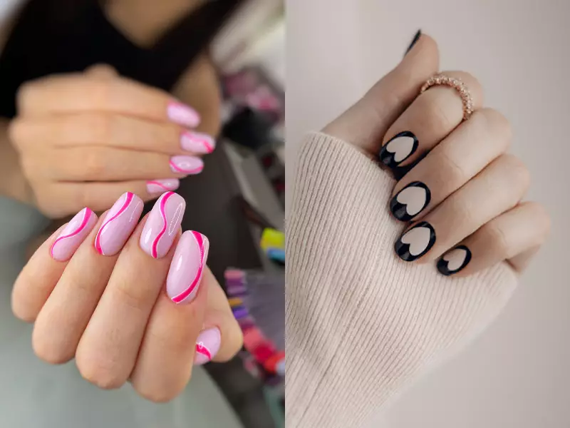 latest trendy beautiful simple nail art designs to make at home easily2