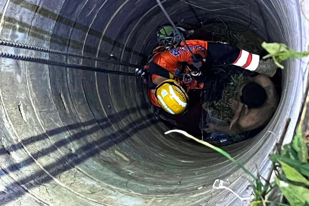 man trapped in well for 3 days as villagers misunderstand shouting as haunting1