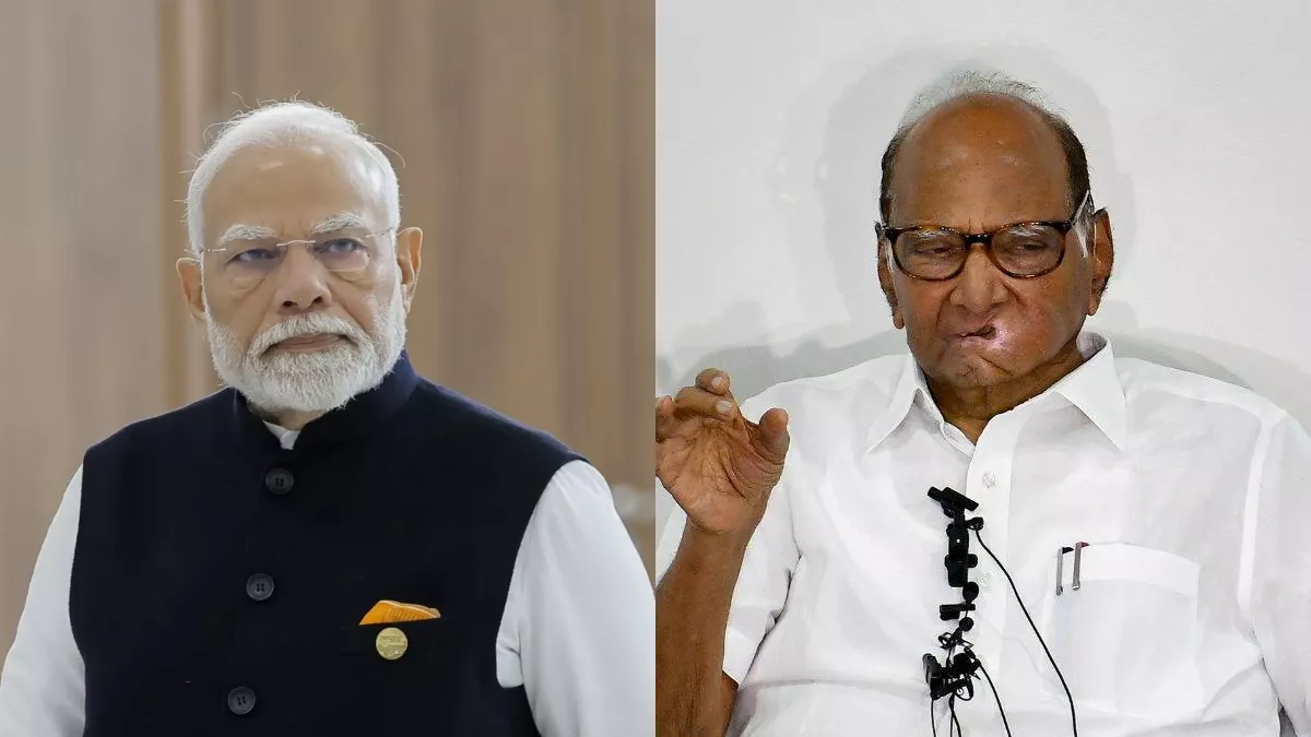 ncp scp chief sharad pawar met pm modi know which issues were discussed in parliament today