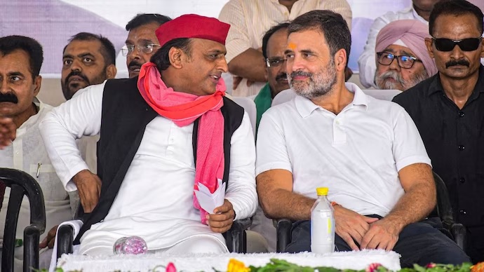 why distance between sp and congress india alliance rahul gandhi akhilesh yadav1