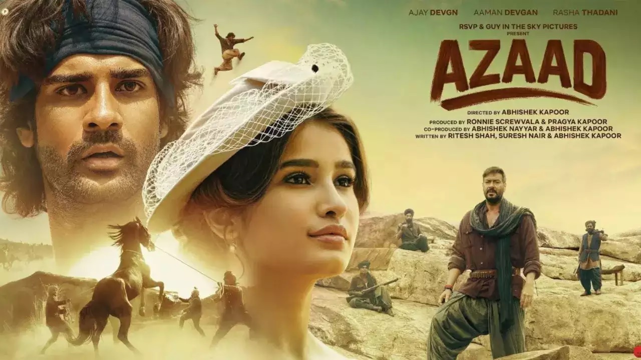 azaad box office collection day 4 aman devgan rasha thadani ajay devgn film fourth day monday collection net in india1