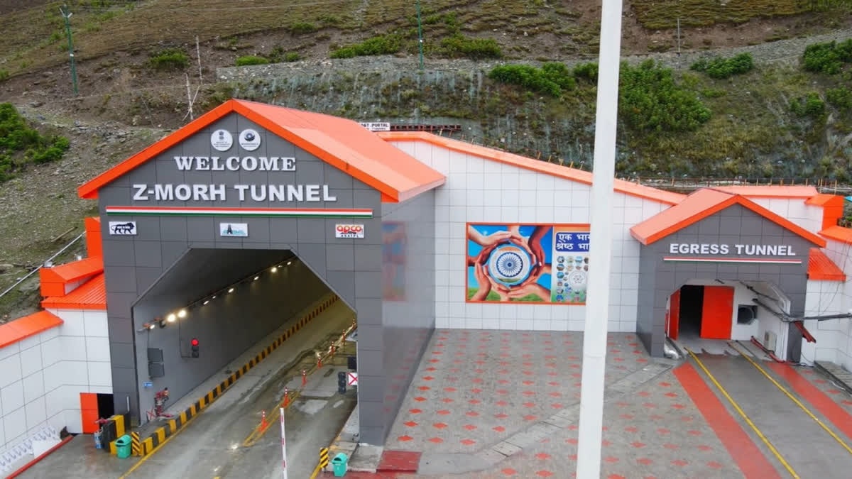 pm narendra modi inaugurates z morh sonamarg tunnel srinagar leh highway1