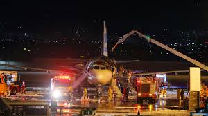 south korea second plane caught fire within month videoWET2346T35