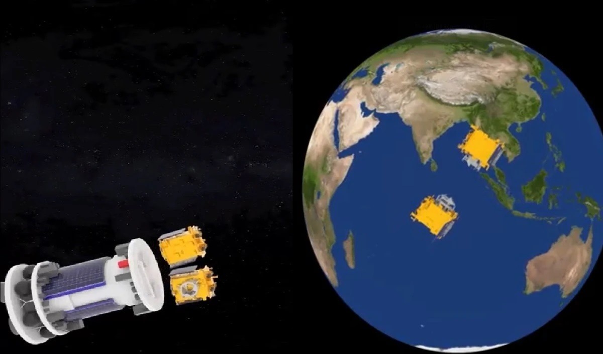 spacex isro brought two satellites at distance of three meters from each other test attempt fewrwr