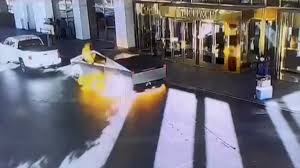 tesla cybertruck explode outside trump international hotel musk suggests connection with new orleans car attack get