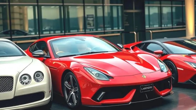 up record increase in sales of luxury cars like lamborghini and ferrari1