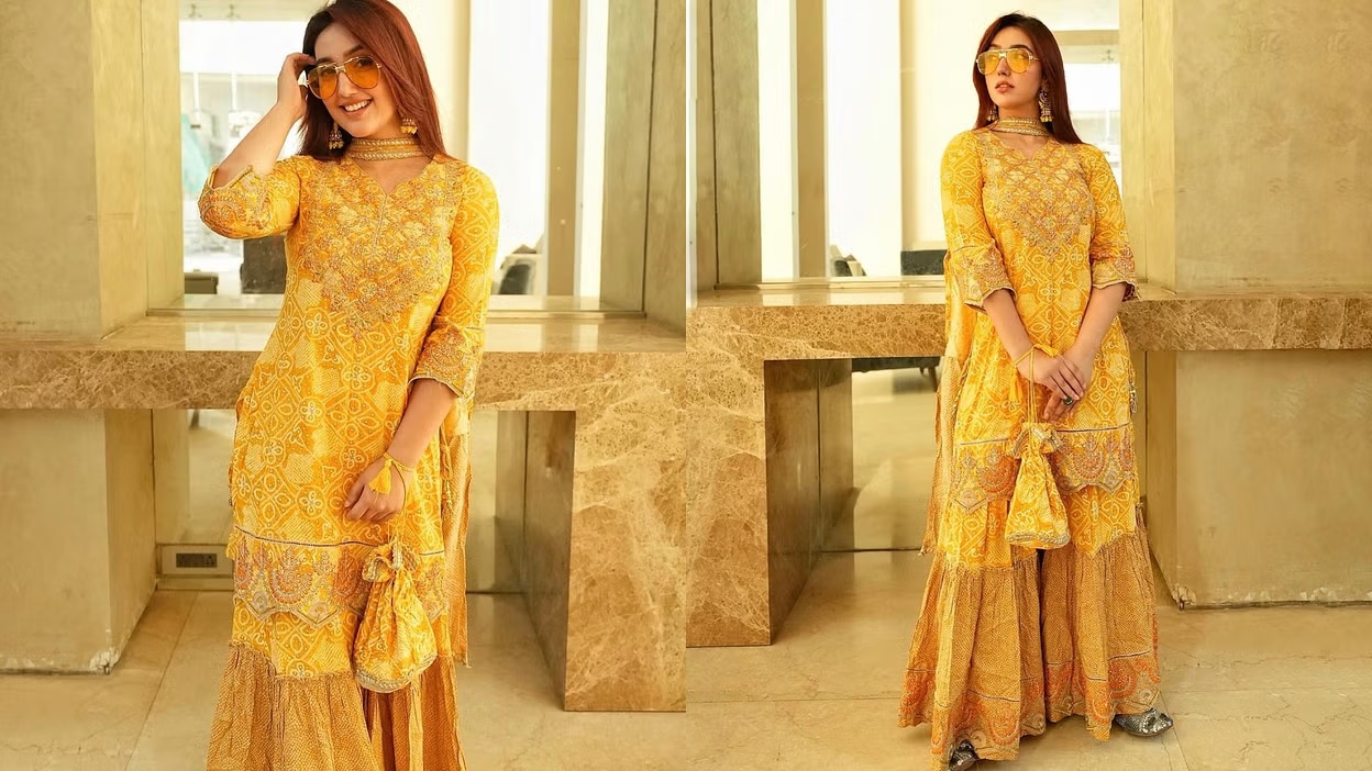 yellow outfit ideas for basant panchami 2025 outfits1