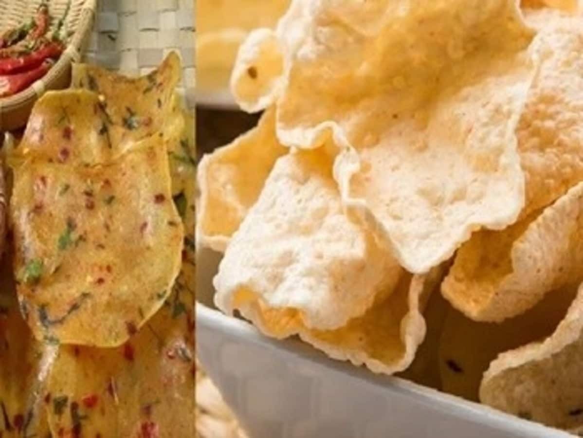 holi 2025 quick and easy way to make instant aloo rice papad recipe ready in one day