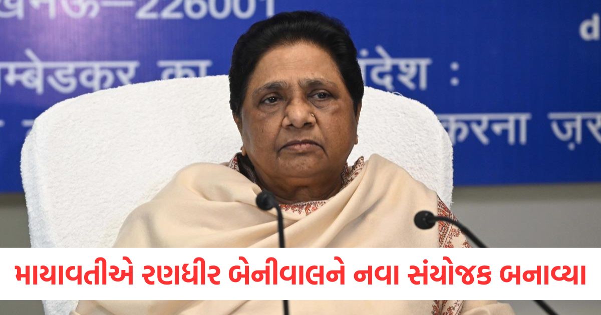 માયાવતીએ રણધીર બેનીવાલને નવા સંયોજક બનાવ્યા, શું છે આનંદ કુમારને હટાવવા પાછળનું કારણ ? માયાવતીએ રણધીર બેનીવાલને નવા સંયોજક બનાવ્યાfewr