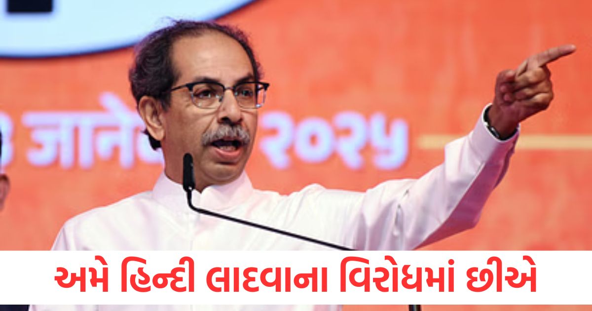 અમે હિન્દી લાદવાના વિરોધમાં છીએ, મહારાષ્ટ્રમાં ભાષા વિવાદ પર પૂર્વ મુખ્યમંત્રી ઉદ્ધવ ઠાકરેએ કહ્યું maharashtra compulsory hindi row update shiv sena ubt ncp mns and other maratha party leaders react