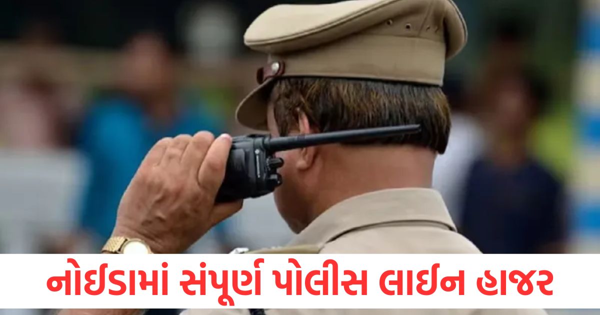 નોઈડામાં સંપૂર્ણ પોલીસ લાઈન હાજર, જાણો કઈ બાબતમાં ખોવાઈ ગઈ ‘ખાકી’? uttar pradesh noida police line hajir due to attack on greater noida yamuna authority officials2