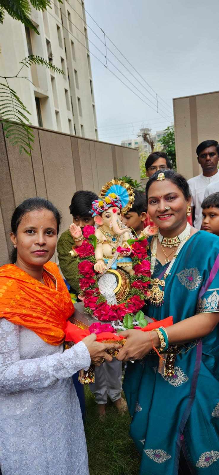 Ganesh Utsav 2025 A Grand Success at Shiv Ananta Flats4