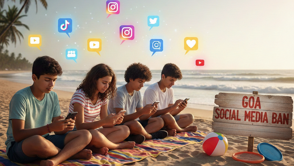 બાળકો માટે સોશિયલ મીડિયા પર પ્રતિબંધની તૈયારી: ગોવા લેશે ઓસ્ટ્રેલિયા-ફ્રાંસ જેવો નિર્ણય Preparing to ban social media for children Goa to take a decision like Australia France