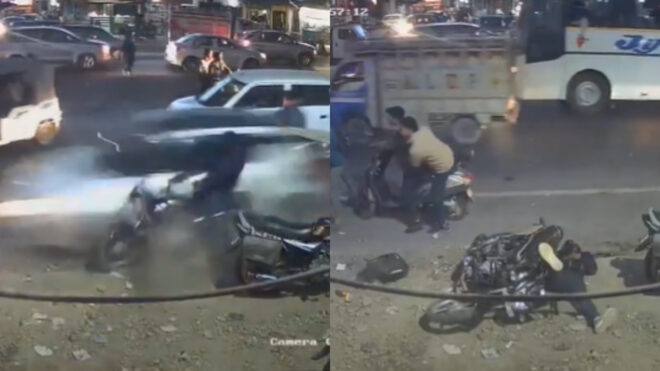 લખનઉ હિટ એન્ડ રન: ધોરણ-૧૨ના વિદ્યાર્થીની કાર ૬ લોકોને કચડ્યા, ૧ બાળકનું મોત Lucknow hit and run Class 12 students car crushes 6 people 1 child dies