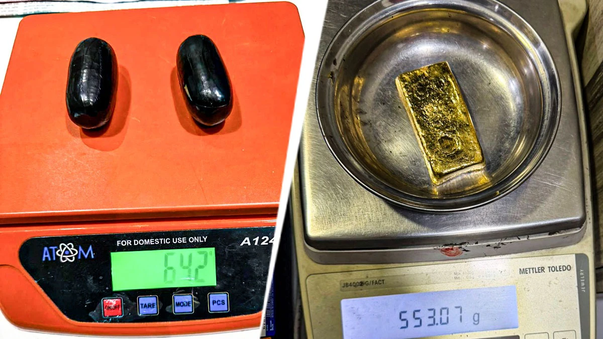 અમદાવાદ એરપોર્ટ પર મહિલા મુસાફર પાસેથી ૫૫૩ ગ્રામ સોનું જપ્ત, કસ્ટમ્સ એક્ટ હેઠળ ધરપકડ 553 grams of gold seized from female passenger at Ahmedabad airport arrested under Customs Act