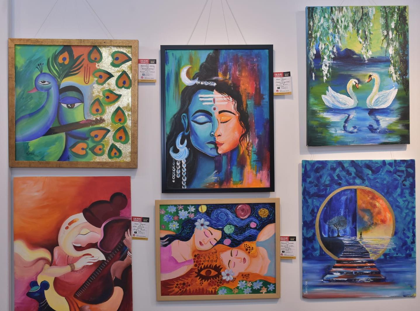 24th International Group Art Exhibition का उद्घाटन: Manju Lodha ने कला-संस्कृति को समाज का आधार बताया 2 GARVI GUJARAT 3