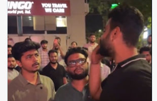 Traffic jam caused by fake accident for reels complaint filed against influencer